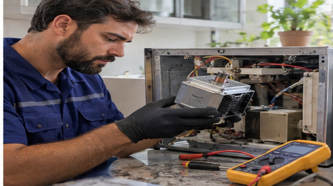 Conserto de micro-ondas em Belo Horizonte‑MG: troca do magnetron