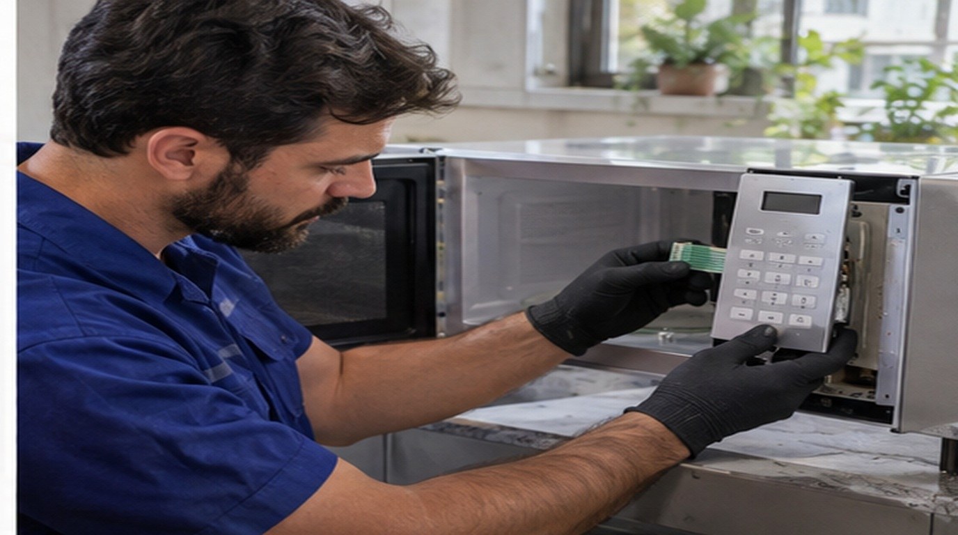 Conserto de micro-ondas em Belo Horizonte‑MG: troca da membrana e do painel